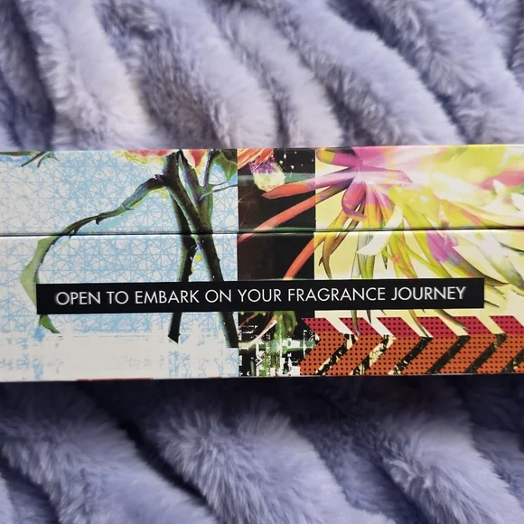 Christian Lacroix Colored Glass Votive Candle Set - Blue, Light Blue, Red, Peach - Picture 4 of 4